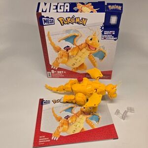 MEGA Pokémon Dragonite 387 pcs Building Set - Complete with Instructions